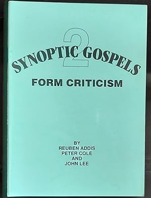 Image du vendeur pour Synoptic Gospels: Form Criticism Book 2 mis en vente par Shore Books