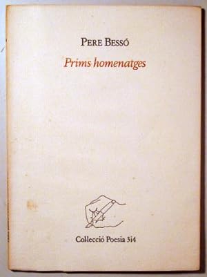 Seller image for PRIMS HOMENATGES - Valencia 1984 for sale by Llibres del Mirall
