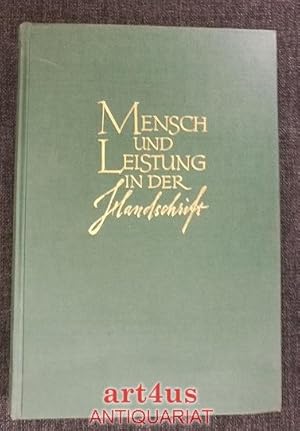 Seller image for Mensch und Leistung in der Handschrift : Aus der Praxis der Betriebsgraphologie. for sale by art4us - Antiquariat