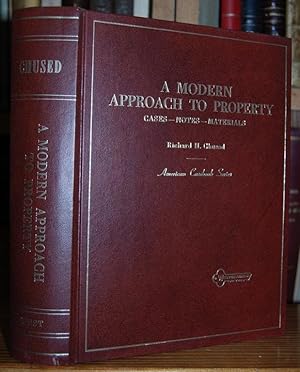 Immagine del venditore per A MODERN APPROACH TO PROPERTY. Cases. Notes. Materials venduto da Fbula Libros (Librera Jimnez-Bravo)