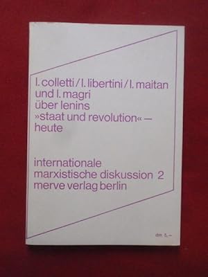 Seller image for Lenins ?Staat und Revolution? - heute. for sale by Antiquariat Klabund Wien
