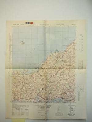 Army Map Service Map of YAMAGUCHI, Central Japan (1945)