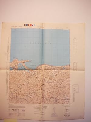 Army Map Service Map of MATSUE, Central Japan (1945)