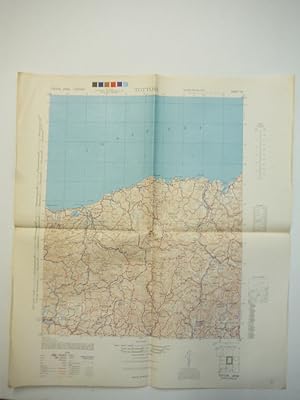 Army Map Service Map of TOTTORI, Central Japan (1945)