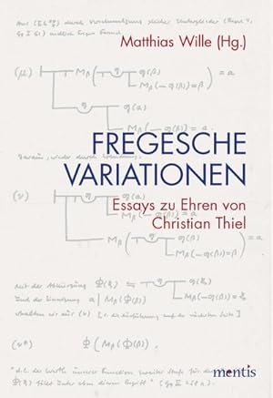 Bild des Verkäufers für Fregesche Variationen : Essays zu Ehren von Christian Thiel zum Verkauf von AHA-BUCH GmbH