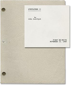 Imagen del vendedor de The Stepfather II (Original screenplay for the 1989 film) a la venta por Royal Books, Inc., ABAA