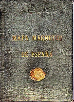 MAPA MAGNETICO DE ESPAÑA PARA LA EPOCA DE 1924,0.