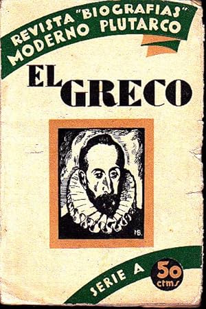 Imagen del vendedor de EL GRECO. DOMENICOS THEOTOCOPOULOS. a la venta por Books Never Die