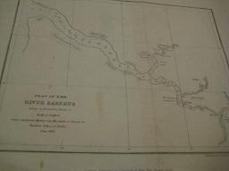 Orig. "Plan of the River Sarebus taken on Board the Boats of H.M. S. Dido". 1843