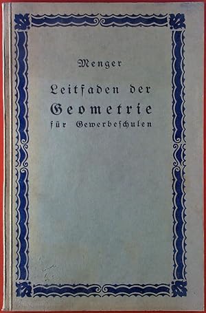 Bild des Verkufers fr Leitfaden der Geometrie fr Gewerbeschulen. zum Verkauf von biblion2