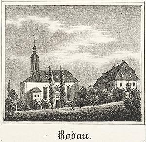 Bild des Verkufers fr Rodau (Rosenbach/Vogtl.). Herrenhaus & Kirche. Sachsens Kirchen-Galerie. Rodau zum Verkauf von GALERIE HIMMEL