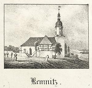 Bild des Verkufers fr Kemnitz (Weischlitz). Dorfkirche. Sachsens Kirchen-Galerie. Kemnitz zum Verkauf von GALERIE HIMMEL