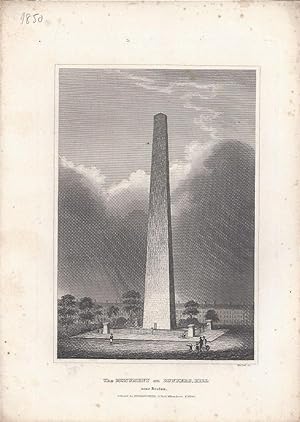 The Monument on Bunkers Hill near Boston
