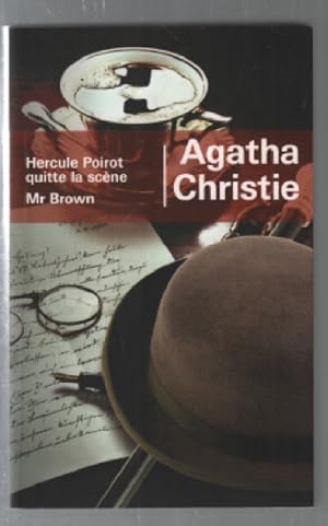 Imagen del vendedor de Hercule Poirot quitte la scne / Mr Brown a la venta por librairie philippe arnaiz