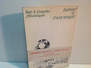 Imagen del vendedor de SAPOS Y CANCIONES GONZALEZ MALDONADO JOSE A 1973 a la venta por LIBRERIA ANTICUARIA SANZ