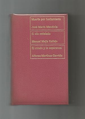 Bild des Verkufers fr Muerte por un fusilamiento./ El da sealado./ El miedo y la esperanza. zum Verkauf von Librera El Crabo