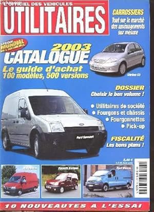 Seller image for L'officiel des vhicules utilitaires - Spcial mondial de l'automobile - Peugeot 307 2.0 hdi 90 ch - Renault Kangoo 1,5 dci 80 ch - fiat doblo 1,9 jtd 100 ch - opel combo cargo 1,7 dti 16 v 75 ch - Nissan Pick up simple cabine 2,5 tdi 133 ch etc. for sale by Le-Livre