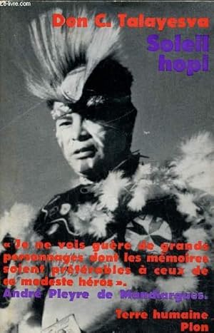 Bild des Verkufers fr Soleil Hopi, l'autobiographie d'un indien Hopi zum Verkauf von Le-Livre