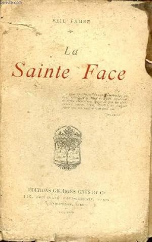 Immagine del venditore per La Sainte Face. venduto da Le-Livre