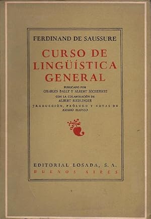 Bild des Verkufers fr Curso De Lingstica General (Spanish Edition) zum Verkauf von Von Kickblanc