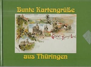 Seller image for Bunte Kartengre aus Thringen. for sale by Ant. Abrechnungs- und Forstservice ISHGW