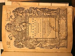 LE TREDICI GIORNATE DELLA VERA AGRICOLTURA & de piaceri delle villa. Di M. Agostino Gallo; nuovam...