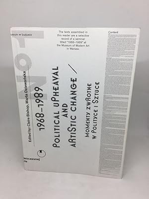 Image du vendeur pour 1968 1989: POLITICAL UPHEAVAL AND ARTISTIC CHANGE / MOMENTY ZWROTNE W POLITYCE I SZTUCE mis en vente par Any Amount of Books