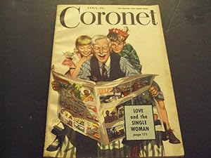 Coronet Magazine Apr 1949 Love and The Single Woman, Coal