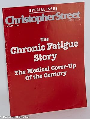 Immagine del venditore per Christopher Street: vol. 11, #11, January 1989, whole #131; The Chronic Fatigue Story venduto da Bolerium Books Inc.