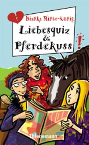 Bild des Verkufers fr Liebesquiz & Pferdekuss!. Bianka Minte-Knig / Freche Mdchen - freche Bcher! zum Verkauf von NEPO UG