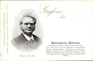 Bild des Verkufers fr Ansichtskarte / Postkarte Dichter Bjrnstjerne Bjrnson zum Verkauf von akpool GmbH