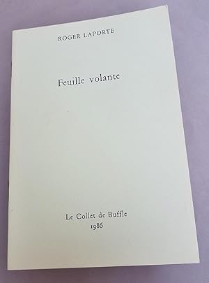 Feuille volante