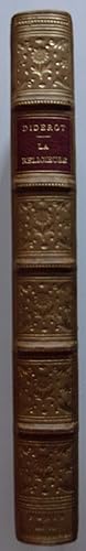 Image du vendeur pour La religieuse par Diderot ; nouvelle dition , orne de figures, et ou l'on trouve une conclusion. 2 tomes en 1 volume mis en vente par Bonnaud Claude