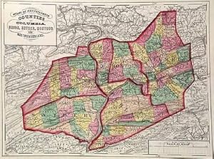 Bild des Verkufers fr Counties of Columbia, Union, Snyder, Montour & Northumberland (Pennsylvania) zum Verkauf von Art Source International Inc.