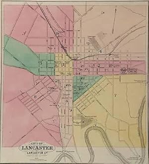 Imagen del vendedor de City of Lancaster, Lancaster Co. (Pennsylvania) a la venta por Art Source International Inc.