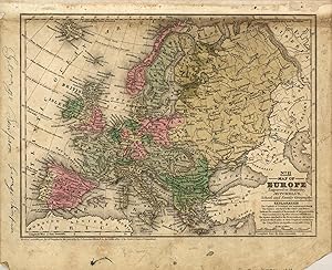 Seller image for Map of Europe for sale by Art Source International Inc.