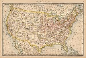Image du vendeur pour Map of the United States mis en vente par Art Source International Inc.