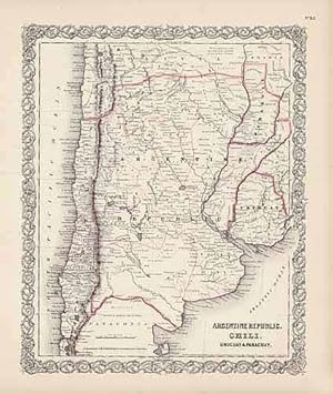 Seller image for Argentine Republic, Chili, Uruguay, and Paraguay for sale by Art Source International Inc.