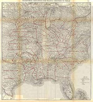 Seller image for Territorial Groupings for Traffic Destined to Texas for sale by Art Source International Inc.