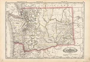 Seller image for Railroad and Township Map of Washington for sale by Art Source International Inc.