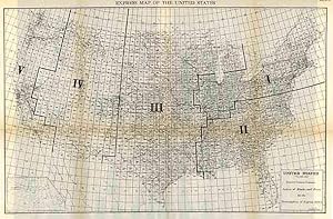 Seller image for United States, System of Blocks and Zones for the Formulation of Express Rates for sale by Art Source International Inc.