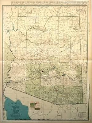 Imagen del vendedor de Standard Map of Arizona a la venta por Art Source International Inc.