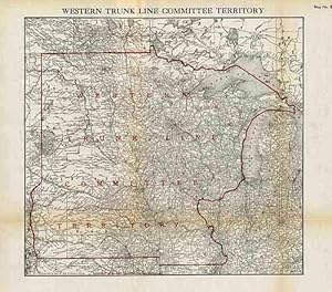 Seller image for Western Truck Line Committee Territory for sale by Art Source International Inc.