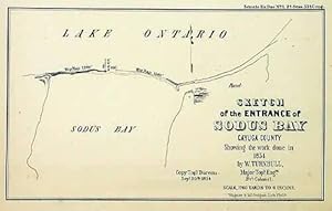 Seller image for Sketch of the Entrance of Sodus Bay Cayuga County for sale by Art Source International Inc.