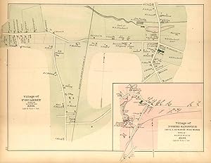 Immagine del venditore per Walker's 1880 Map of Village of North Sandwich, Town of Sandwich Massachusetts venduto da Art Source International Inc.