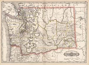 Seller image for Railroad and County Map of Washington for sale by Art Source International Inc.