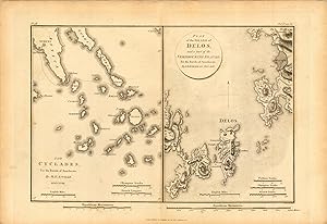 Immagine del venditore per Maps of The Cyclades and Plan of the Island of Delos venduto da Art Source International Inc.