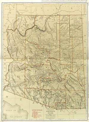 Imagen del vendedor de Rand McNally Standard Map of Arizona a la venta por Art Source International Inc.