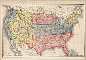 Bild des Verkufers fr Industrial Map of the United States of America zum Verkauf von Art Source International Inc.