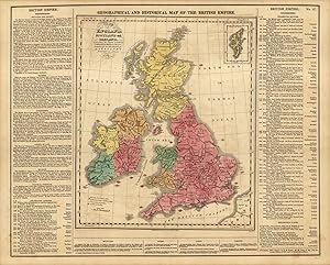 Image du vendeur pour Geographical and Historical Map of the British Empire mis en vente par Art Source International Inc.